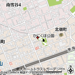 東京都大田区北嶺町17周辺の地図