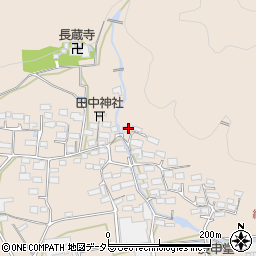 岐阜県美濃市上野413周辺の地図