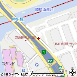 松岡満運輸株式会社　京浜営業所周辺の地図