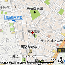 東京都大田区西馬込2丁目18-10周辺の地図