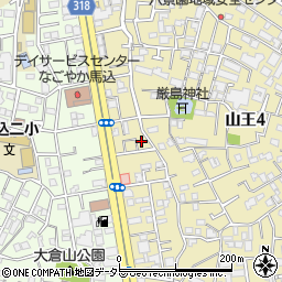 進藤海苔店周辺の地図