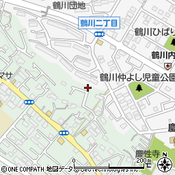 東京都町田市大蔵町2096-2周辺の地図