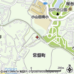 東京都町田市常盤町3402周辺の地図
