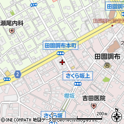 東京都大田区田園調布本町45-9周辺の地図