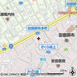 東京都大田区田園調布本町45-9周辺の地図