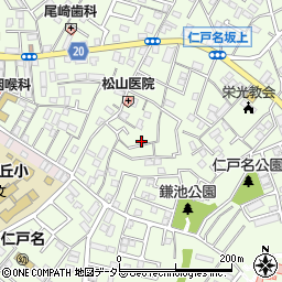 千葉県千葉市中央区仁戸名町520周辺の地図