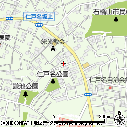 千葉県千葉市中央区仁戸名町485周辺の地図
