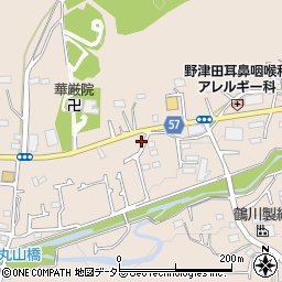 東京都町田市野津田町621周辺の地図