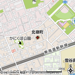 島田社会福祉会北嶺町保育園周辺の地図