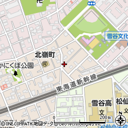 東京都大田区北嶺町22-10周辺の地図