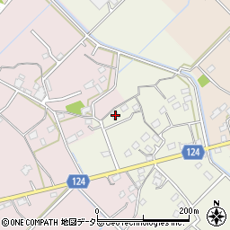 千葉県山武市松ヶ谷イ26周辺の地図