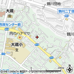 東京都町田市大蔵町2061周辺の地図