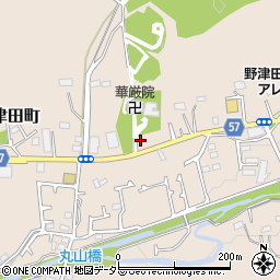 東京都町田市野津田町586周辺の地図