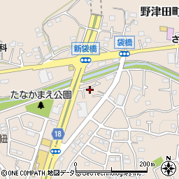 東京都町田市野津田町2611周辺の地図