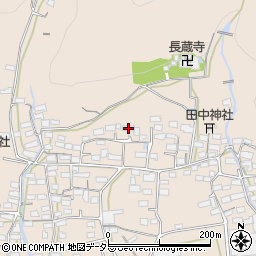 岐阜県美濃市上野289周辺の地図