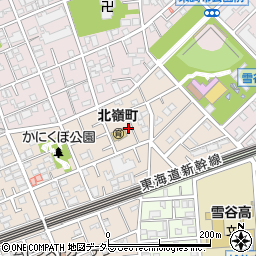 東京都大田区北嶺町19周辺の地図