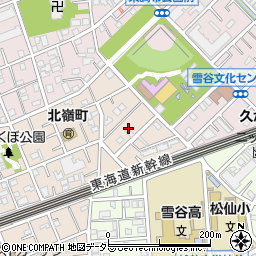 東京都大田区北嶺町23周辺の地図
