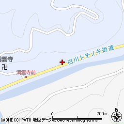 岐阜県加茂郡白川町和泉1188周辺の地図