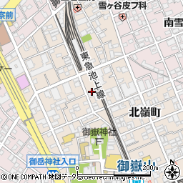 東京都大田区北嶺町39周辺の地図