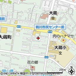 東京都町田市大蔵町372周辺の地図