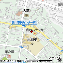 東京都町田市大蔵町337周辺の地図