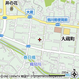 東京都町田市大蔵町482周辺の地図