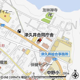 津久井合同庁舎周辺の地図