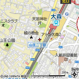 東京シェル石魚周辺の地図