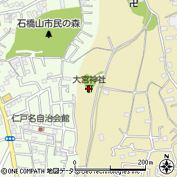 大宮神社周辺の地図