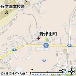 東京都町田市野津田町1764周辺の地図