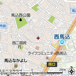 東京都大田区西馬込2丁目6-22周辺の地図