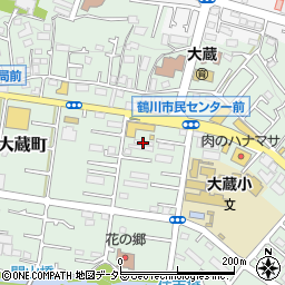 東京都町田市大蔵町373周辺の地図