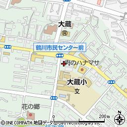 東京都町田市大蔵町339周辺の地図