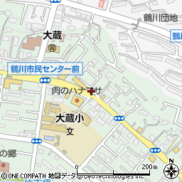 東京都町田市大蔵町663周辺の地図