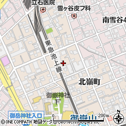 東京都大田区北嶺町4周辺の地図