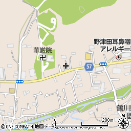 東京都町田市野津田町613周辺の地図