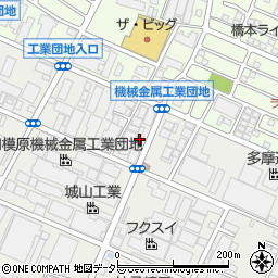 東京石油株式会社　相模原営業所周辺の地図