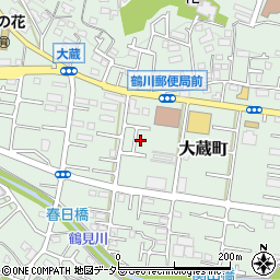 東京都町田市大蔵町472周辺の地図