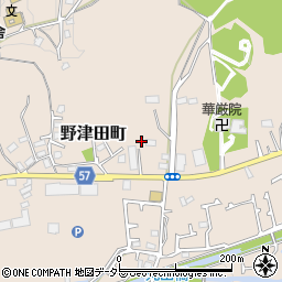 東京都町田市野津田町1736周辺の地図