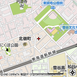 東京都大田区北嶺町22-6周辺の地図