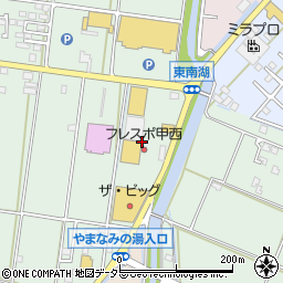 クリーニング志村甲西店周辺の地図