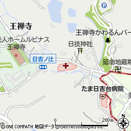 川崎みどりの病院周辺の地図