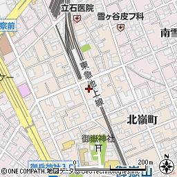 東京都大田区北嶺町39-8周辺の地図