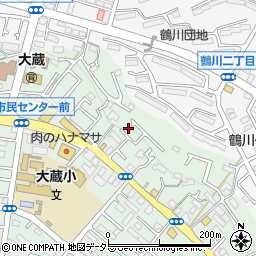 東京都町田市大蔵町2056周辺の地図