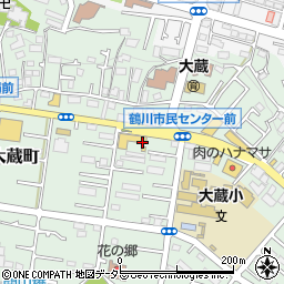 東京都町田市大蔵町374周辺の地図