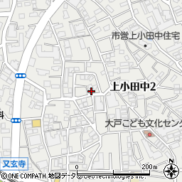 上小田中2丁目38-3 H宅"あきっぱ駐車場周辺の地図