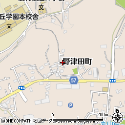 東京都町田市野津田町1765周辺の地図