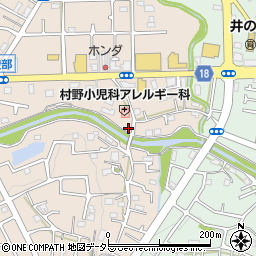 東京都町田市野津田町1191周辺の地図