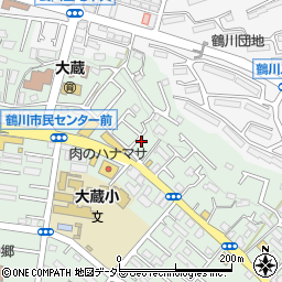 東京都町田市大蔵町2040周辺の地図