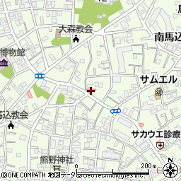 セブンイレブン大田区南馬込２丁目店周辺の地図
